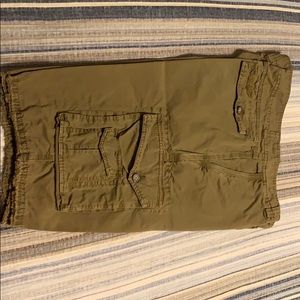 Men’s Buckle Black Cargo Shorts